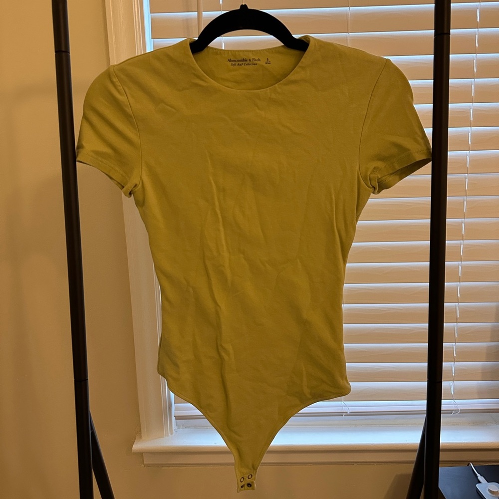 Abercrombie Green Bodysuit